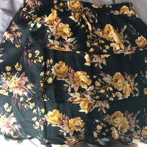 Floral skirt